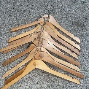 Lululemon wood hangers